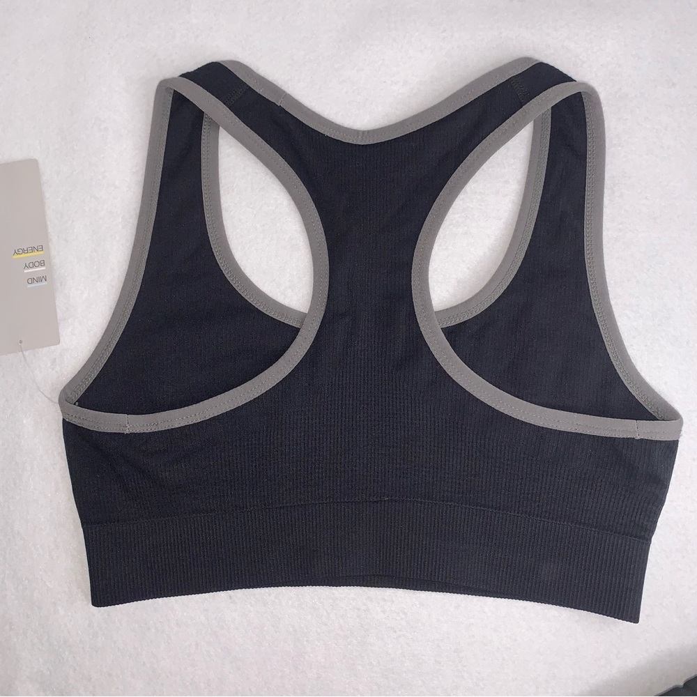 Seamless Sports Bra in Black Z by Zella  - Picture 2 of 5